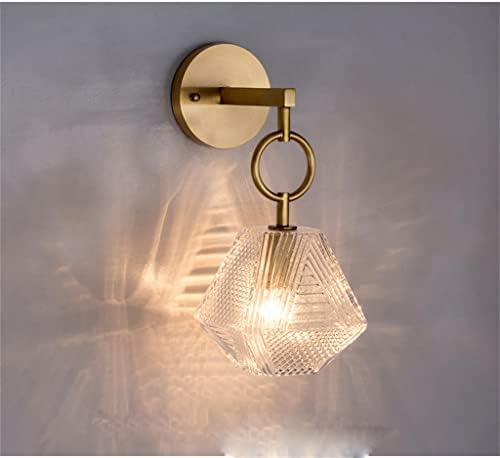 קאורו גלוד קיר אור לחדר שינה סלון נורדי זכוכית קיר מנורת נחושת מנורת גוף בית קיר תאורה קבועה