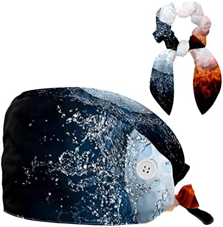 דינוזאור קריקטורה הר געש קקטוס כובע עבודה מתכוונן כובע קרצוף עם כפתורים ושיער קשת מצמצם לאחות ורופא