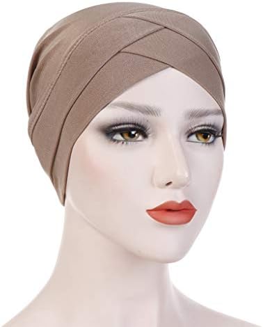 טורבנים מזדמנים לנשים כובעי חיג'אב במוסלמים במוסלמים נמתחים חיג'אב לנשים עוטפים רווחי ראש לבגדי כימיה כובעי סרטן