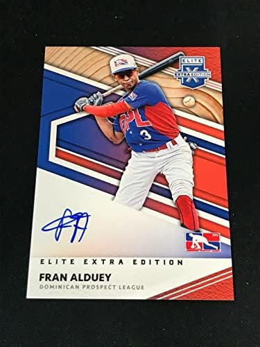 2020 Elite Extra Edition Baseball Fran Alduey Auto DPL -FA ~ FB20A - כדורי חתימה עם חתימה