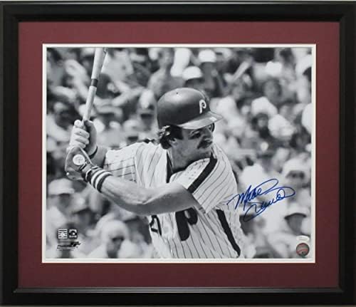 מייק שמידט חתימה 16x20 תצלום מתנדנד ממוסגר JSA - תמונות MLB עם חתימה