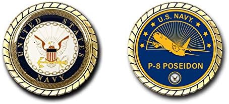חיל הים האמריקני P-8 פוסידון אתגר מטבע מורשה רשמית