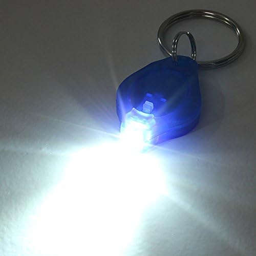כחול מיני הוביל אור לפיד מפתח מחזיק מפתחות פנס מחזיק מפתחות על ידי 24/7 חנות
