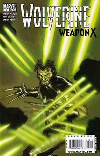 וולברין נשק אקס 2 וי-אף / נ. מ.; מארוול קומיקס ספר / ג ' ייסון אהרון