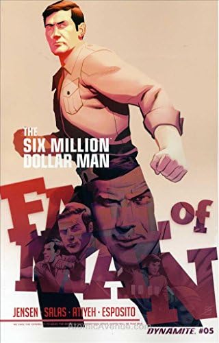 איש שישה מיליון דולר, נפילת האדם 5; ספר קומיקס דינמיט