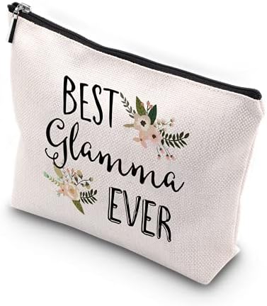 WCGXKO הטוב ביותר גלאמה אי פעם מתנה סבתא מתנה גלאמה שקיות איפור רוכס