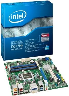 לוח אם שולחני של אינטל LGA1155 DDR3 1600 MicroAtx - BoxDQ77MK
