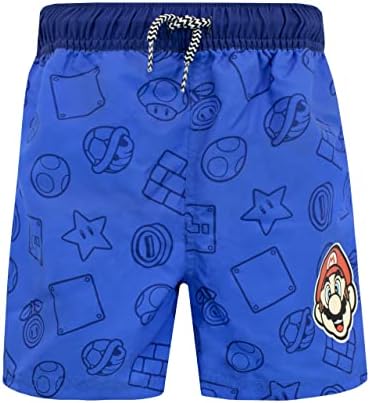 סופר מריו בנים לשחות מכנסיים קצרים משחקי בגדי ים לילדים