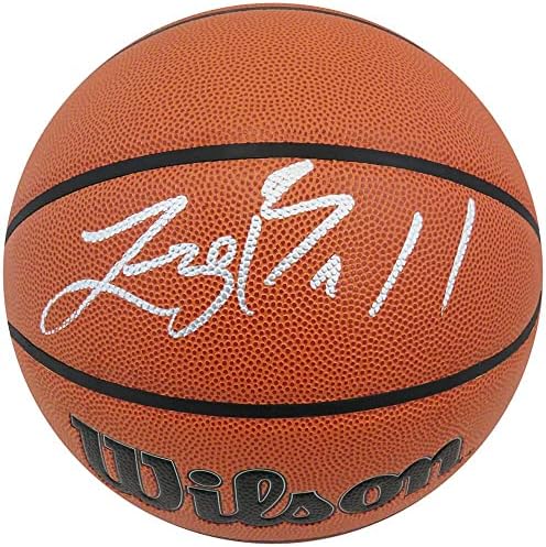 Lonzo Ball חתום על וילסון מקורה/כדורסל NBA חיצוני - - כדורסל חתימה