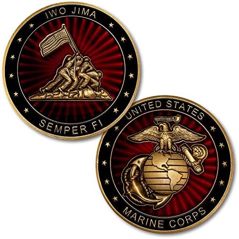 מטבע חיל הנחתים האמריקני איוו ג'ימה מטבע