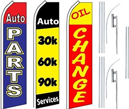 שירותי חנות אוטומטית סופר דגל 3 חבילות ופולנים-חלקי Auto-Auto Services-Oil Change