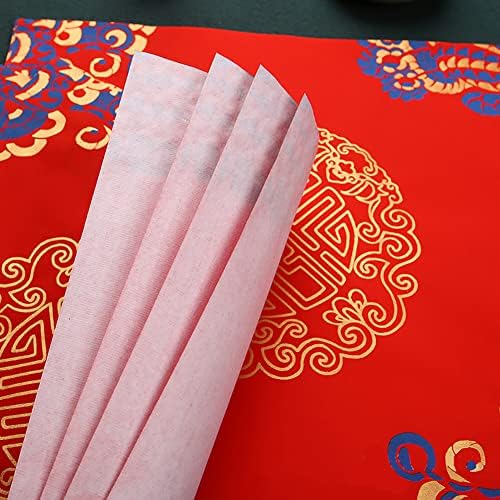 60 יח '13.5x13.5 אינץ' ניירות פסטיבל האביב הסיני ניירות אוריגמי כיכר חגיגיים