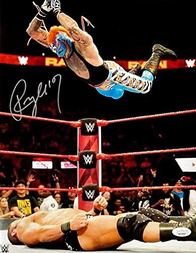 WWE בלעדי ריי מיסטריו חתום חתימה עם חתימה 11x14 אימות JSA 5 - תמונות היאבקות חתימה
