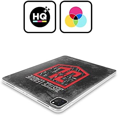 עיצובים של תיק ראש מורשה רשמית לוגו קבוצת ליגת הצדק של זאק סניידר, סניידר חתך אמנות מורכבת מארז ג'ל רך תואם ל- Apple iPad Pro 11 2020/2021/2022