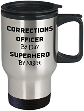 מצחיק חמוד קצינה ייחודית לתיקון קפה ספל ספל תיק תה כוס תה מושלם לגברים קצין תיקוני נשים על ידי גיבור העל בלילה