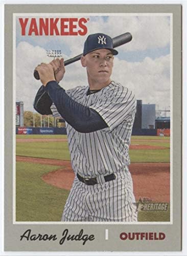 2019 Topps Heritage 499 Aaron Judge NM-MT SP New York Yankees Baseball MLB