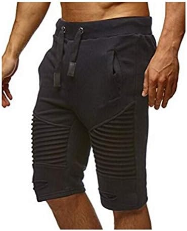 תרגיל חיצוני לגברים של Andongnywell מפעיל אימונים נושמים מכנסי כושר אימון כושר מכנסיים קצרים יבש מהיר פיתוח גוף