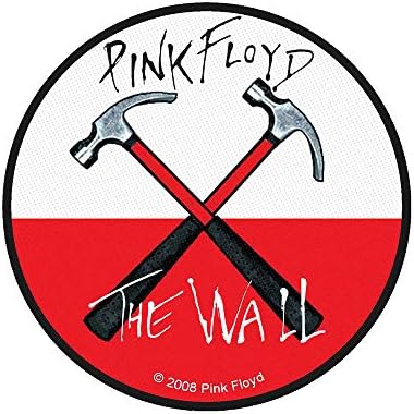פינק פלויד הקיר פטישים אלבום להקת רוק מוזיקת ​​רוק ארוג תפור על אפליקציה