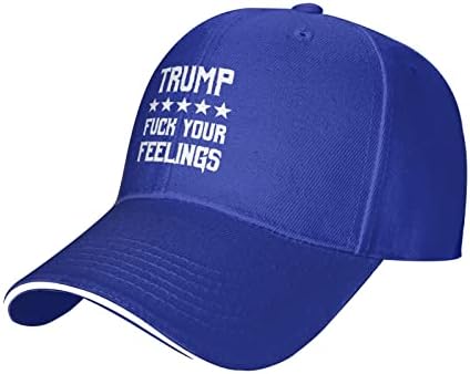 GHBC 2024 לזיין את רגשות הטראמפ שלך מבוגרים כובע בייסבול אישה אבא כובע כובע מתכוונן של גבר מתכוונן