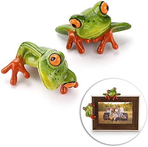 Cucumis מצחיק צפרדע יצירתי קישוט 3D שרף מלאכת בעלי חיים למוניטור מחשב שולחן משרד צעצוע צעצועים אישיים מותאמים אישית אביזרים מכוניות תפאורה