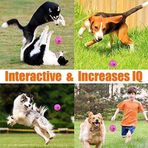 צעצועי כלבים של צ'לבם צעצועי כלב אינטראקטיביים כלבים לעיסת צעצועים כדור לכלבים בינוניים קטנים לועסים שיניים לקיעת שיניים ניקוי מטפל במזון