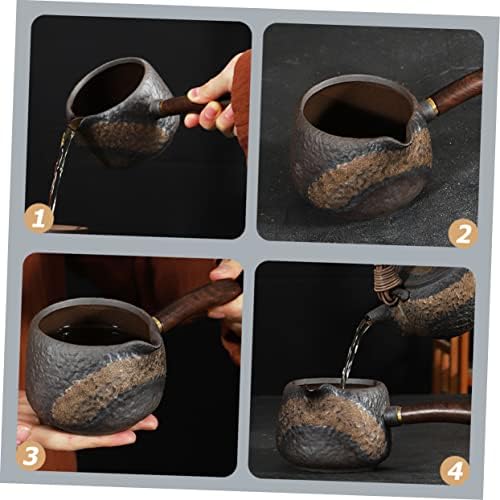 Homoyoyo 1 pc כוס כוס תה סינית כוס קרם ספל ספל תה מתקן לא מקל ים פאן של טיול תה אבוני