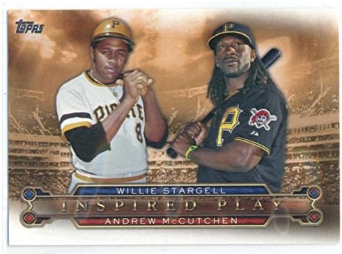 2015 Topps Inspirations Duals I-15 Andrew McCutchen/Willie Stargell Pirates Pirates כרטיס בייסבול NM-MT