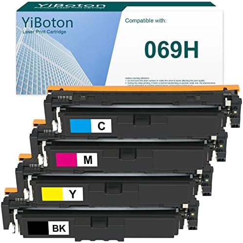 Yiboton מיוצר מחדש 069 069H CRG-069H CRG069H החלפת מחסנית טונר ל- CANON CRG-069 069H MF751CDW MF753CDW LBP674CDW מדפסת.