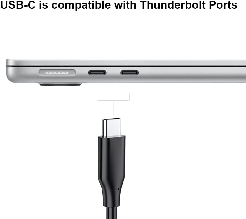 Eyoold Micro B ל- USB C כבל כונן קשיח, כבל Superspeed בגודל 15.7 אינץ 'USB C Micro B B, טעינה מהירה, כבל העברת נתונים תואם ל- Toshiba