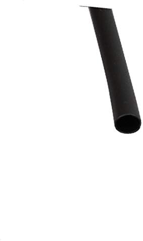 X-DREE 6 מ 'אורך 2.5 ממ דיא. חום פוליולפין מתכווץ צינור צינור עטיפה שרוול שחור (6M de largo 2.5 mM de diámetro פנים.