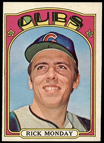 1972 Topps 730 Rick Monday Chicago Cubs VG/Ex Cubs