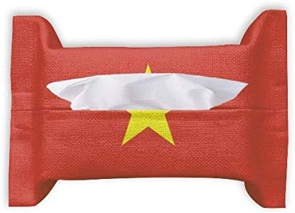דגל לאומי של וייטנאם אסיה אסייה מגבת מגבת שקית רקמות פנים מפיות BUMF