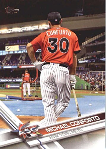 סדרת עדכון לשנת 2017 US168 Michael Conforto New York Mets Baseball All Star Card