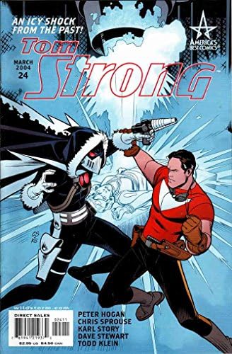 טום סטרונג 24 וי-אף ; ספר הקומיקס הטוב ביותר באמריקה