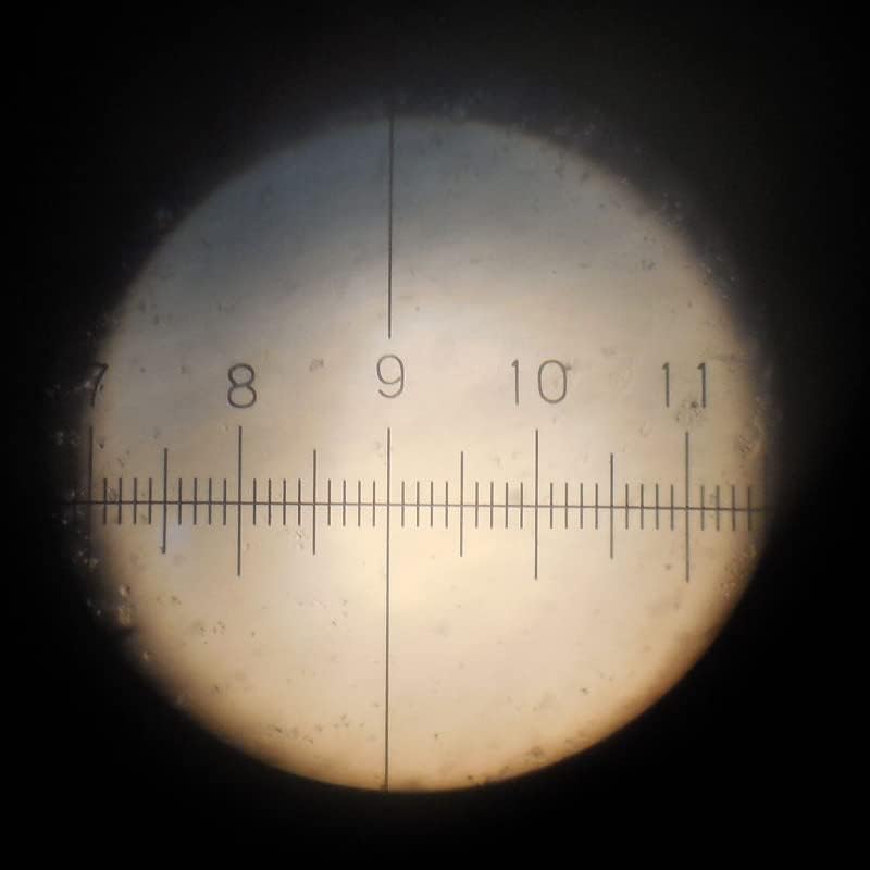סמיקרוסקופ אביזרי למבוגרים דיב 0.1 ממ עינית מיקרומטר עבור מיקרוסקופ עינית רשת אנכי קו אופקי שליט 1-18 קוטר 20 ממ כיול מיקרוסקופ