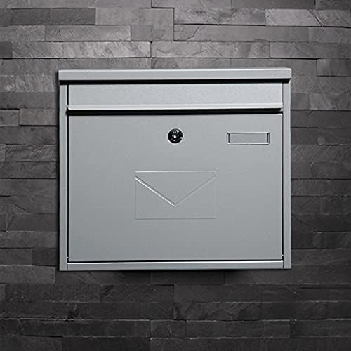 לירוקסון קיר רכוב תיבת דואר דירת מחסן חיצוני דירת בית תיבת מכתבים גן תיבת דואר עם מנעול